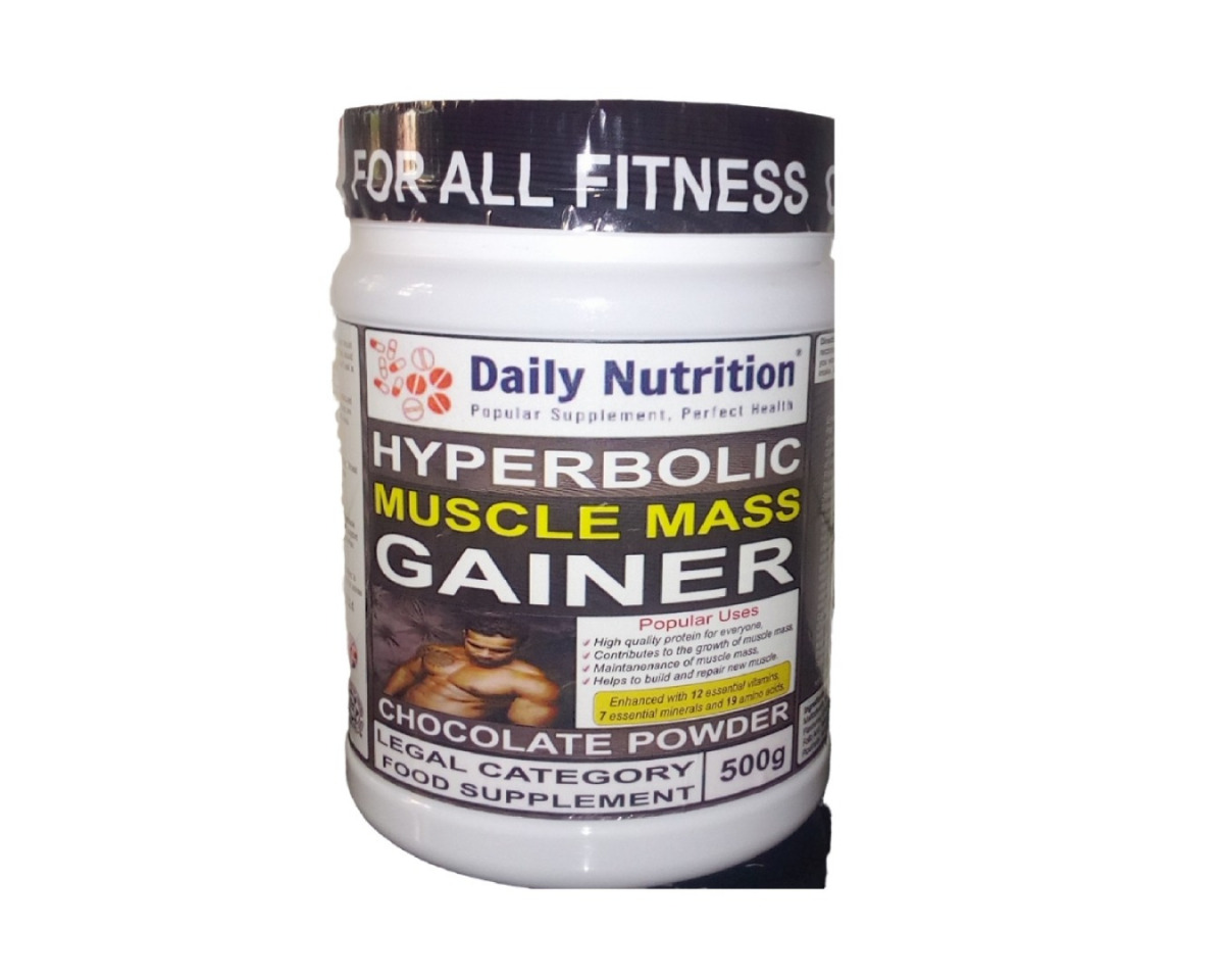 Hyperbolic Muscle Mass Gainer - Chocolate Powder