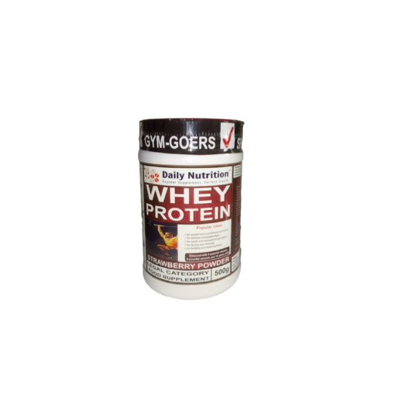 Daily Nutrition Whey Protein - Strawberry Flavour 500g