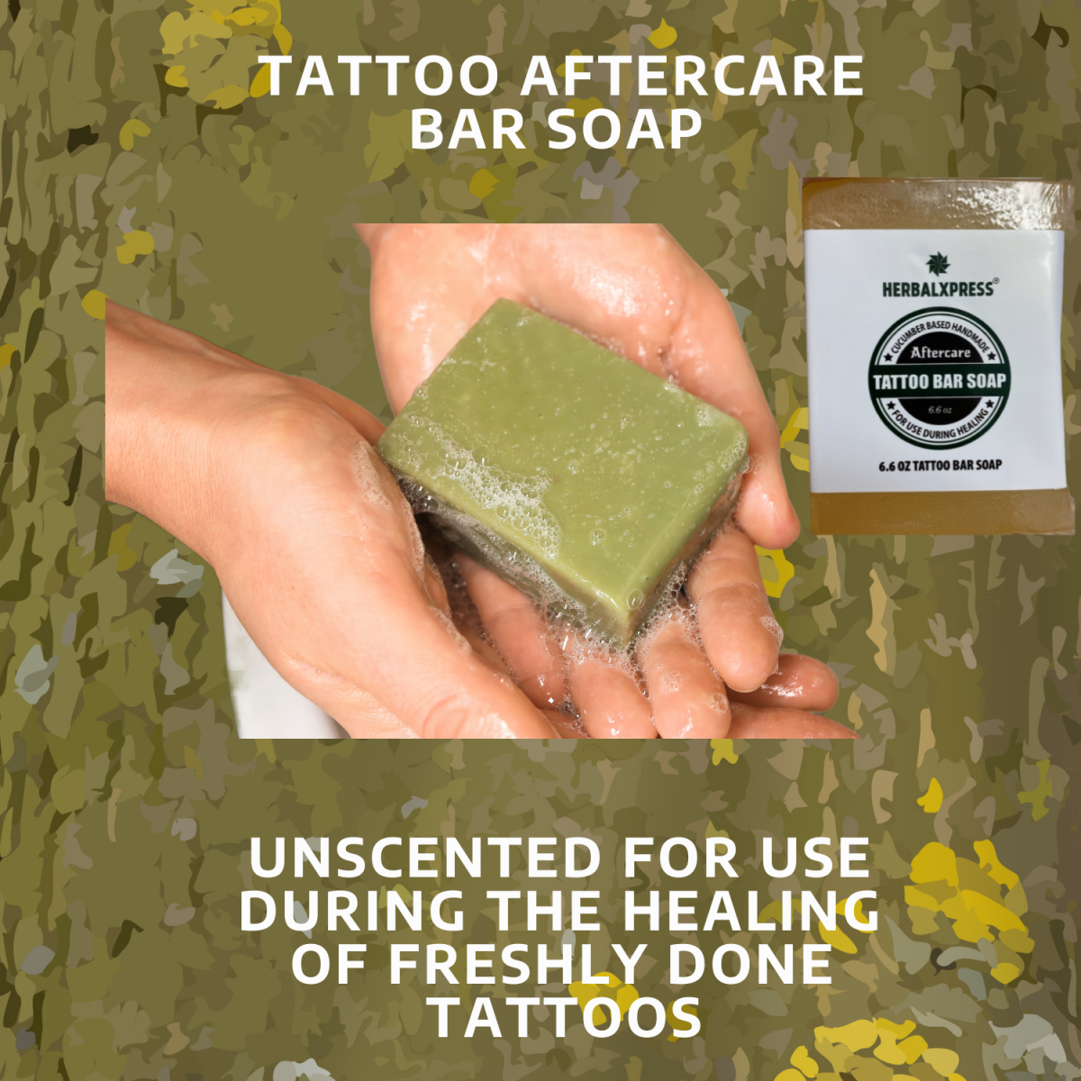 Tattoo Aftercare Cleanser Bar Soap
