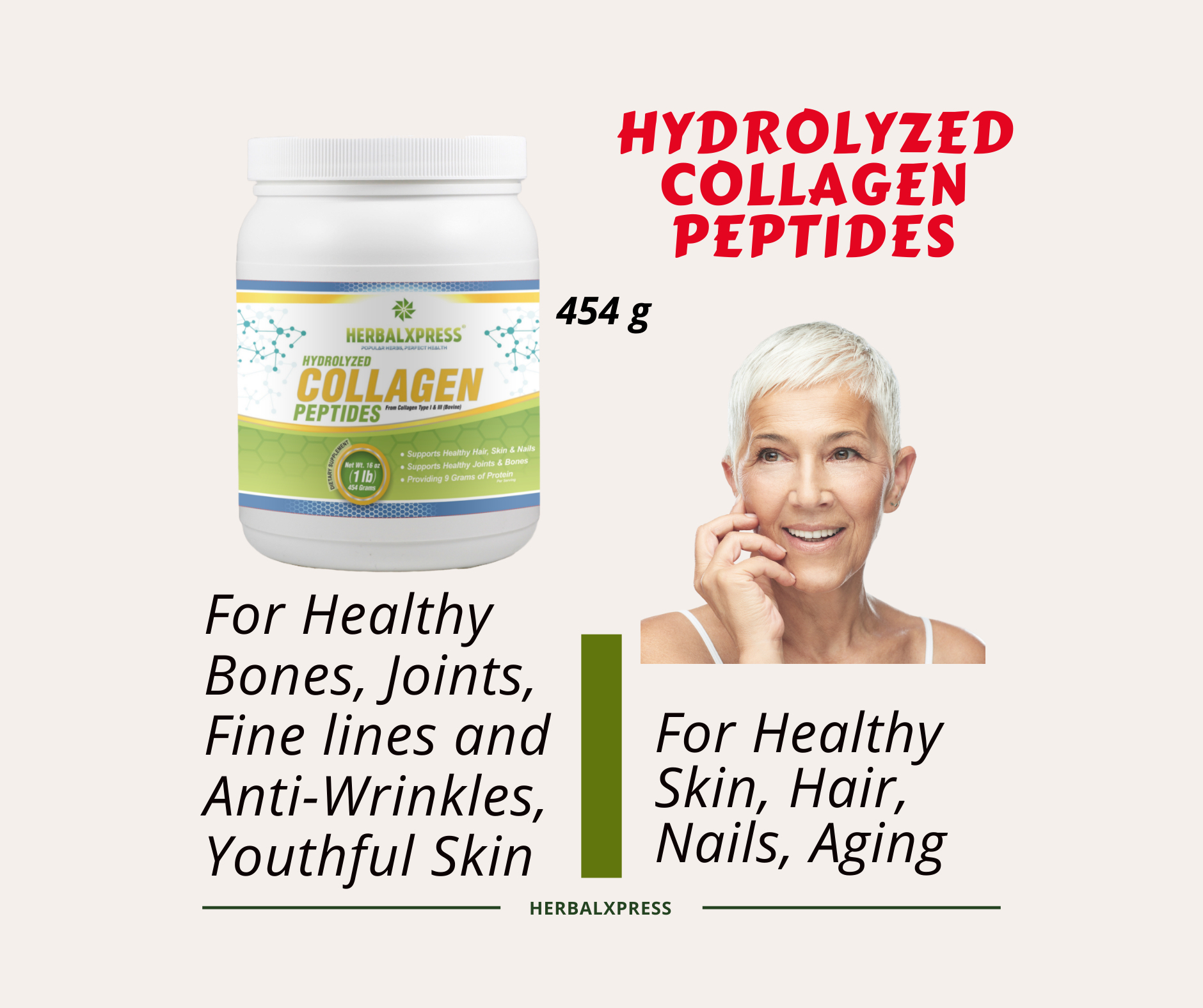 Hydrolyzed Collagen Peptides Powder