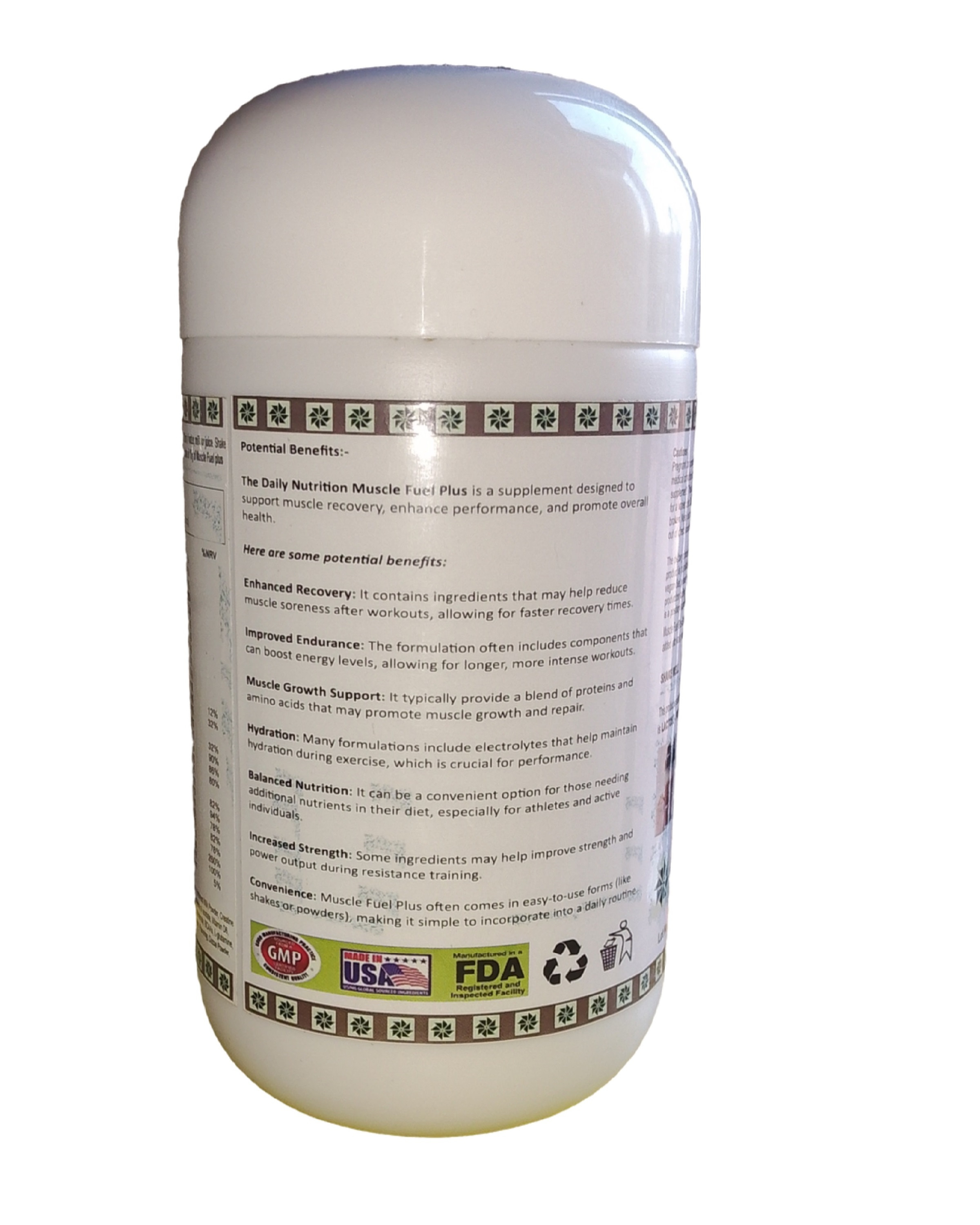 Daily Nutrition Muscle Flue Plus Powder