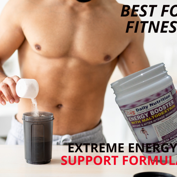 Energy Booster Plain Powder 500g -  Quickly Boost  Energy
