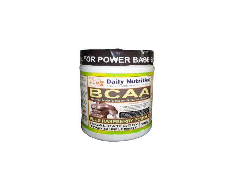 BCAA -  Blue Raspberry Powder 500g