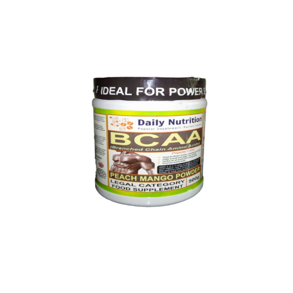 BCAA - Peach Mango Powder 500g - For Building Muscle