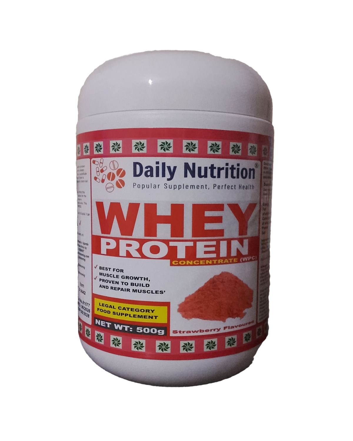 Whey Protein - Strawberry Flavour