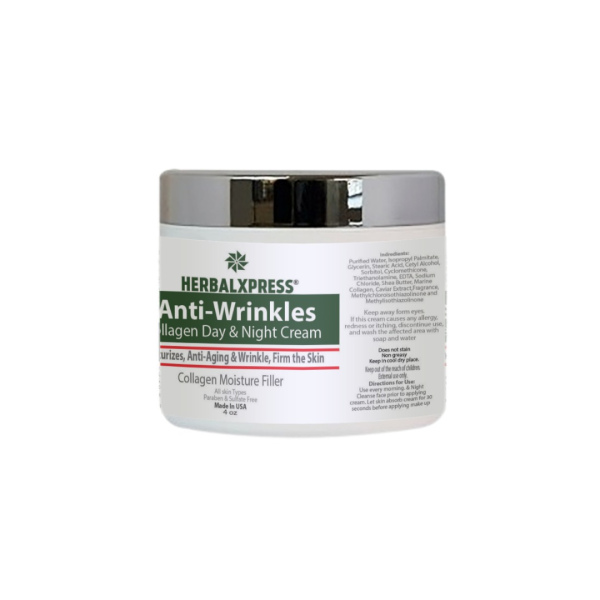 Anti-Wrinkles  Collagen Day & Night Cream 4oz-