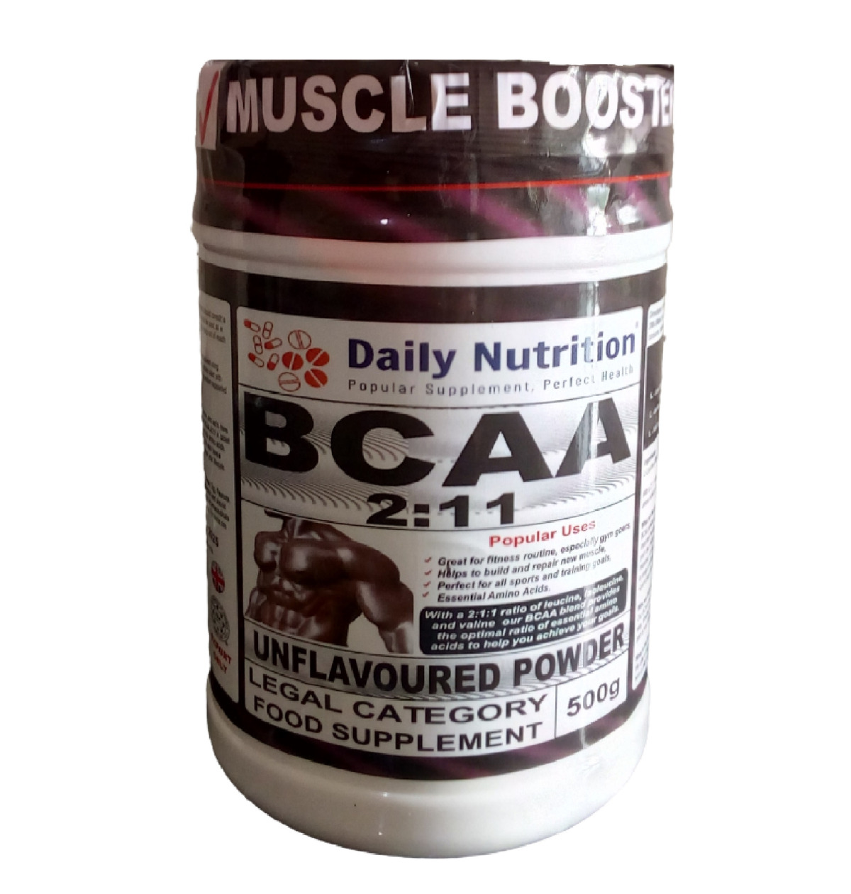 BCAA Powder Supplement - Unflavored