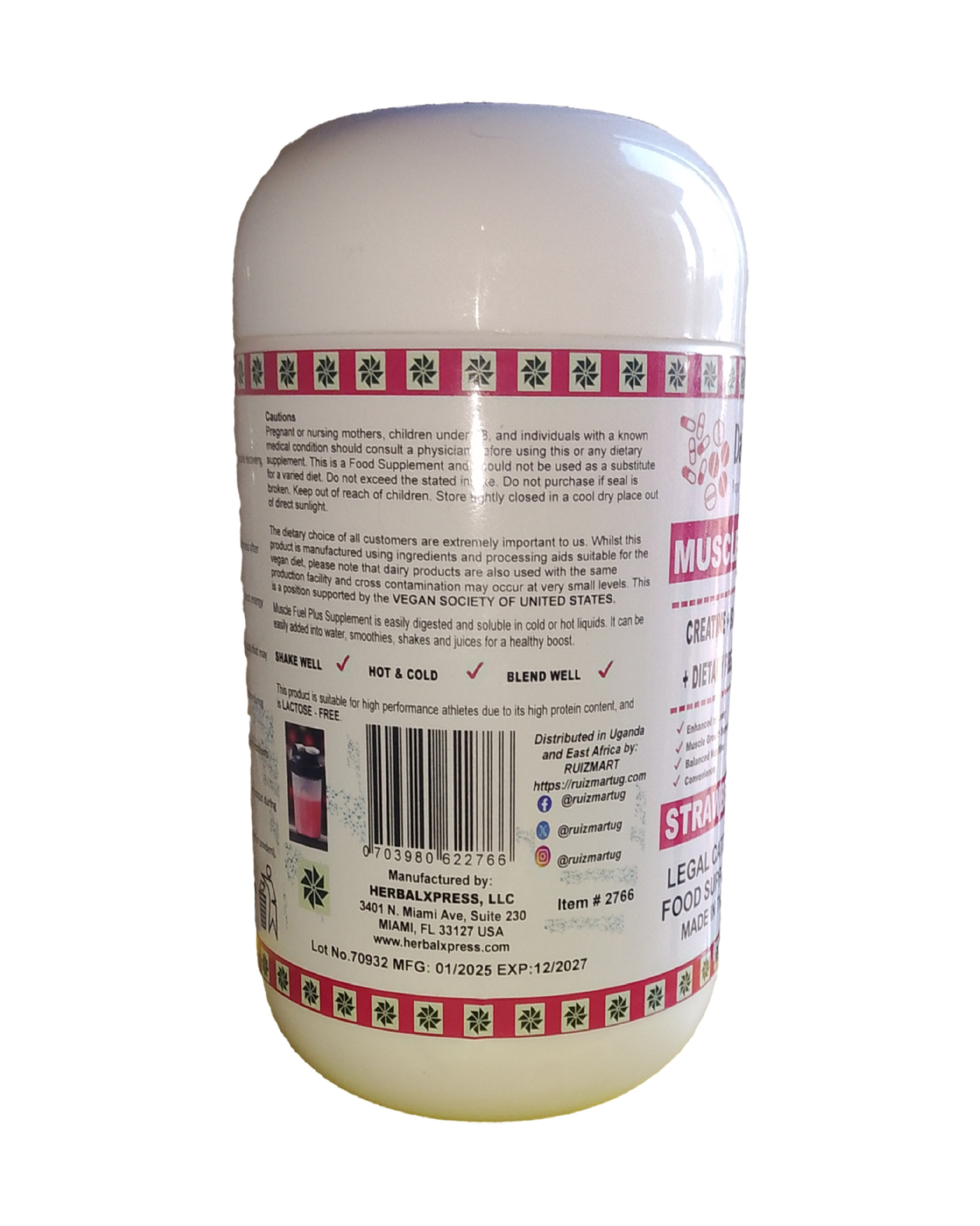 Daily Nutrition Muscle Flue Plus Powder