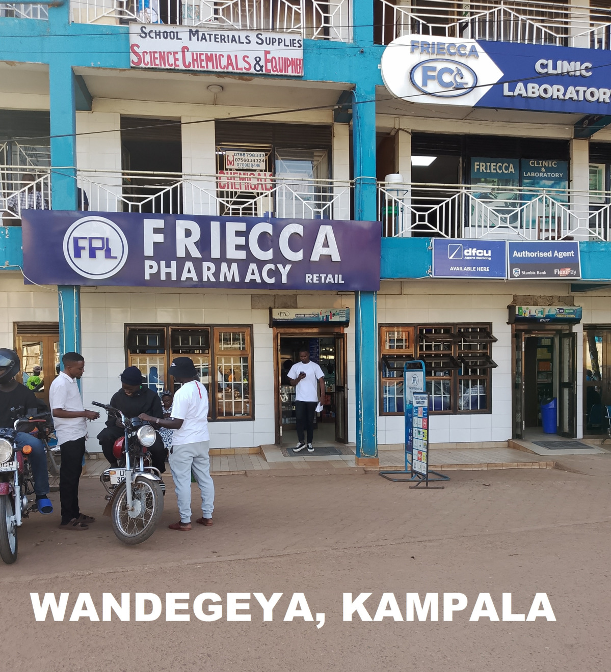 Friecca Pharmacy, Wandegeyam Kampala