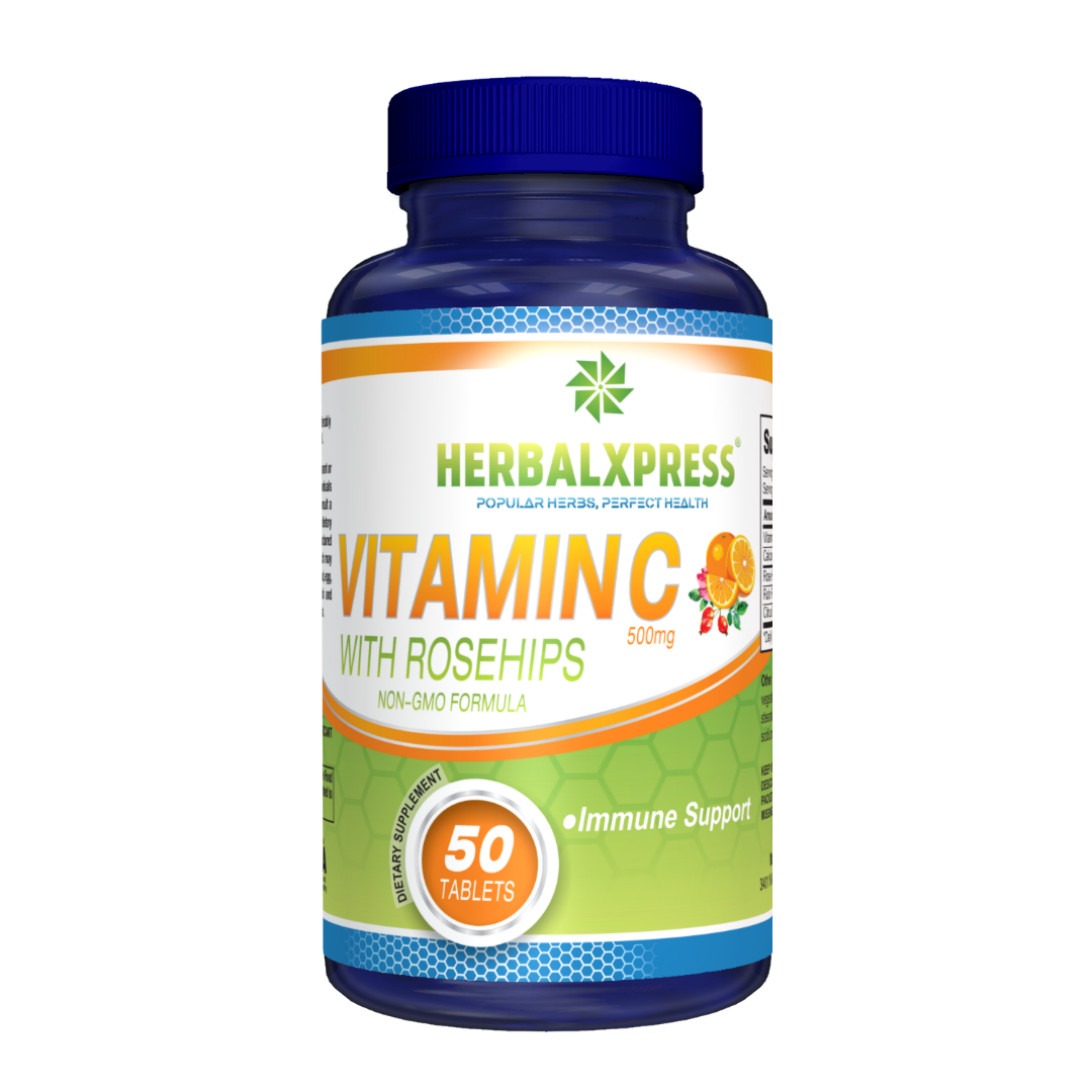 Herbalxpress Vitamin C with Rosehips 500g